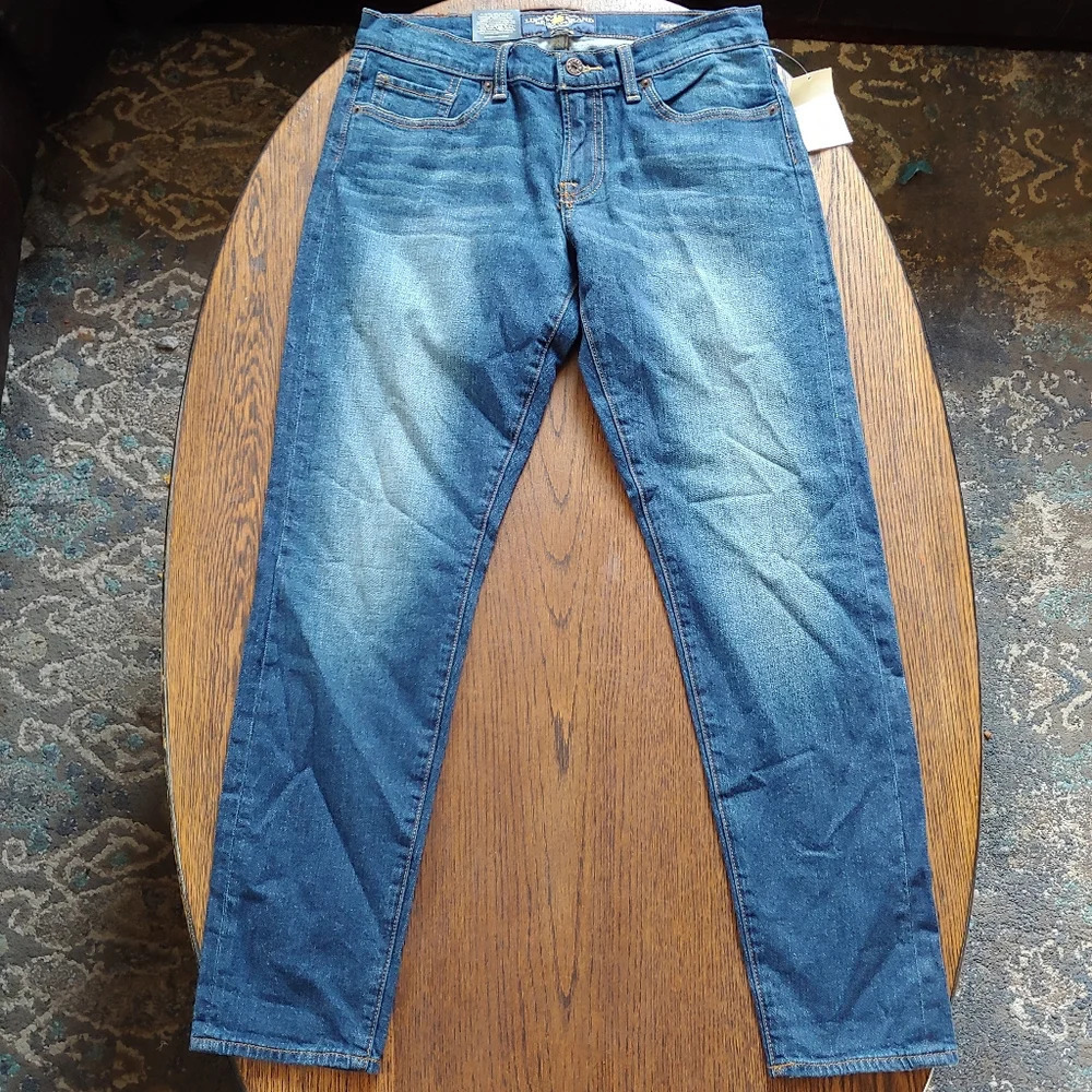 Lucky Brand Sienna Cigerette Medium Wash Jeans Size Women's 2/26 NEW with Tag - Picture 3 of 15
